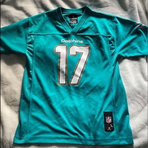 NWOT YOUTH MIAMI DOLPHINS JERSEY